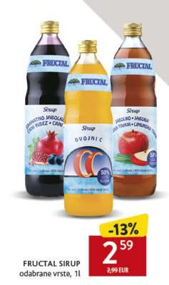FRUCTAL SIRUP
