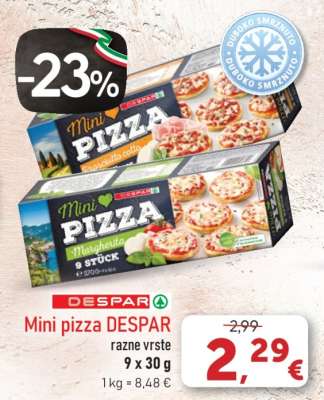 Mini pizza DESPAR