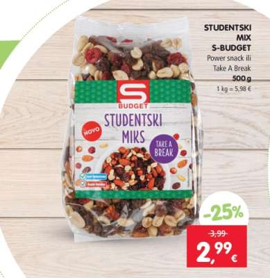 STUDENTSKI MIX S-BUDGET