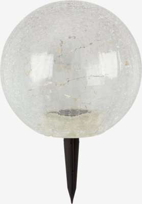 Solarna lampa HAVSVALE Ø20xV29cm prozirno