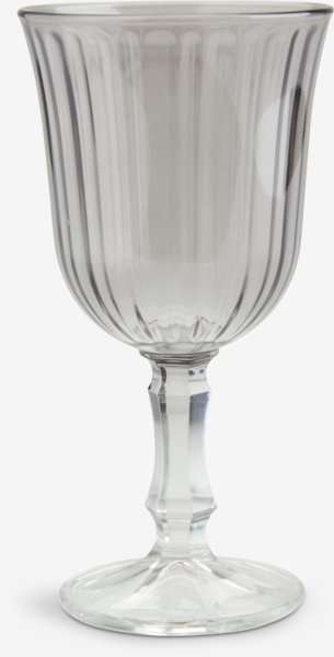 Vinska čaša FRIDOLIN Ø8xV16cm 24cl siva