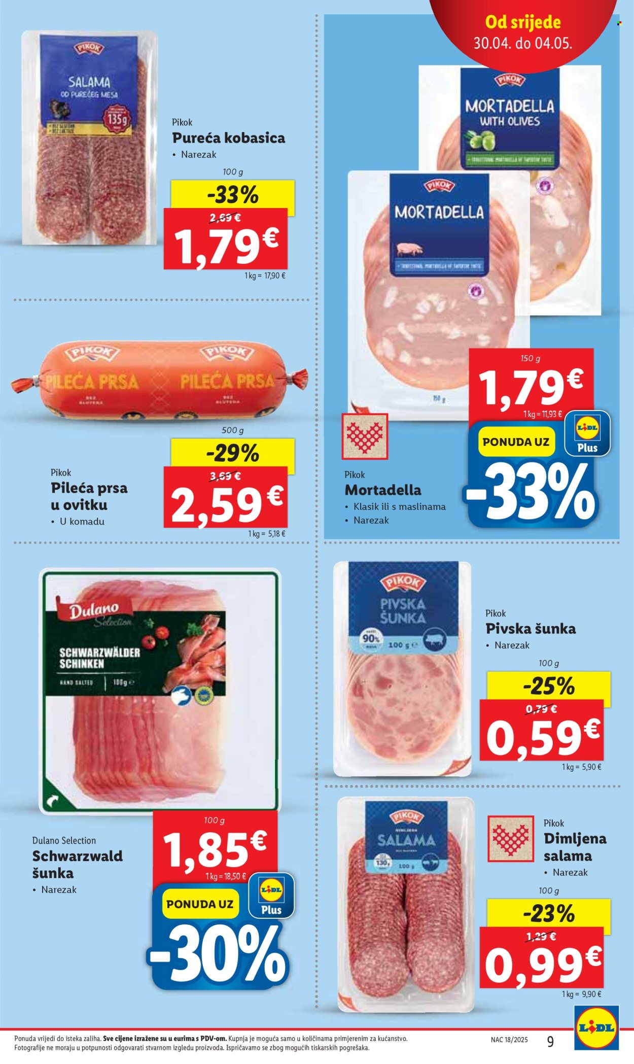Lidl katalog - 30.04.2025. - 04.05.2025. Stranica 1