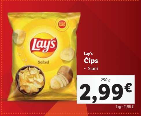 LAY’S ČIPS