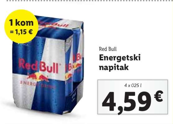 RED BULL Energetski napitak