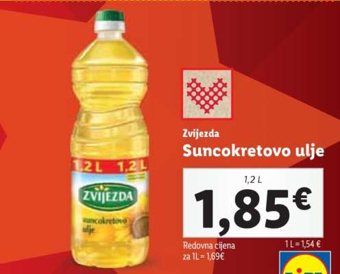 ZVIJEZDA SUNCOKRETOVO ULJE