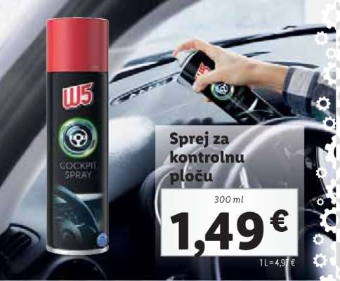 W5 Sprej za kontrolnu ploču