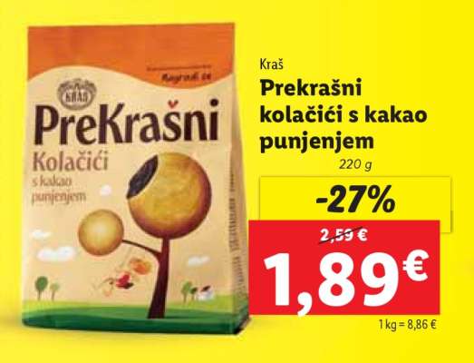Prekrašni kolačići s kakao punjenjem