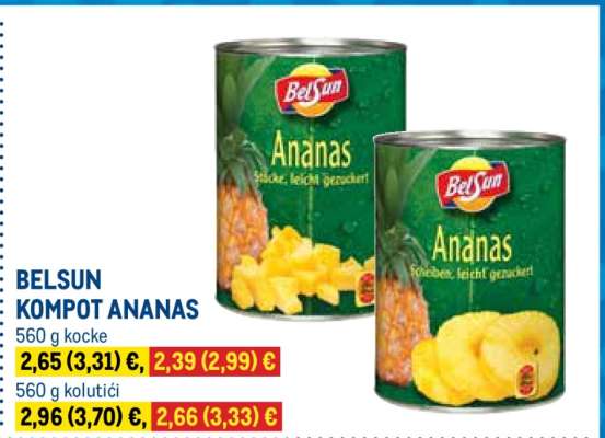 BELSUN KOMPOT ANANAS
