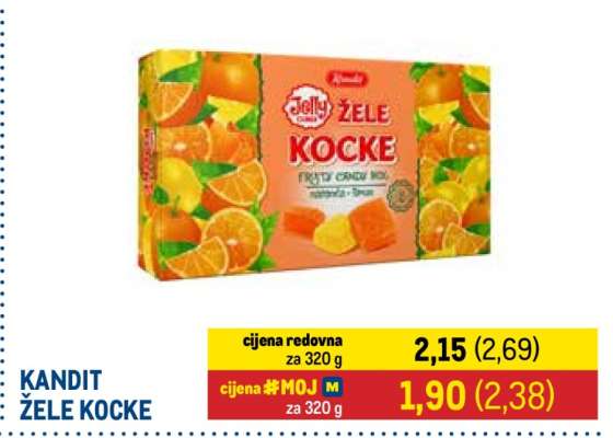 KANDIT ŽELE KOCKE