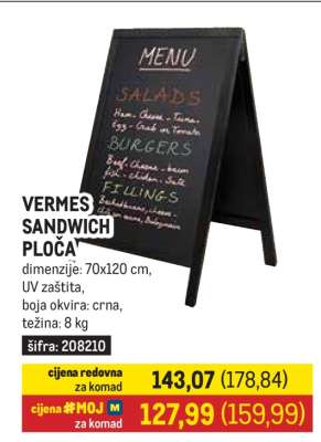 VERMES SANDWICH PLOČA