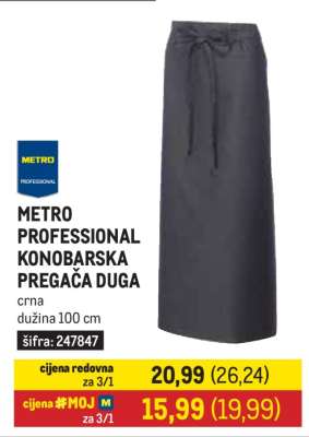 METRO PROFESSIONAL KONOBARSKA PREGAČA DUGA