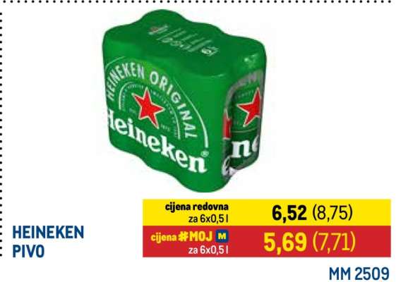 HEINEKEN PIVO