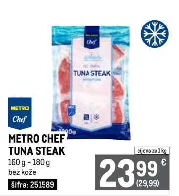 METRO CHEF TUNA STEAK