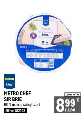 METRO CHEF SIR BRIE