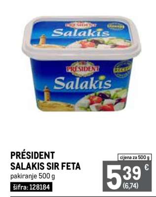 PRÉSIDENT SALAKIS SIR FETA