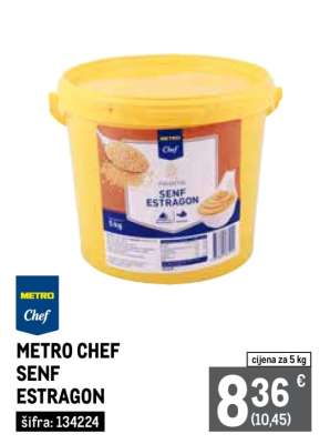 METRO CHEF SENF ESTRAGON