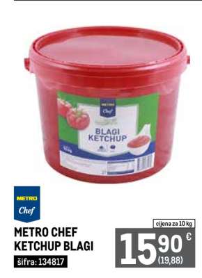 METRO CHEF KETCHUP BLAGI