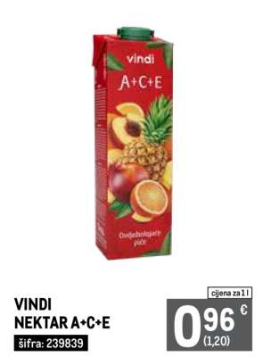 VINDI NEKTAR A+C+E