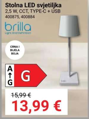 Stolna LED svjetiljka
