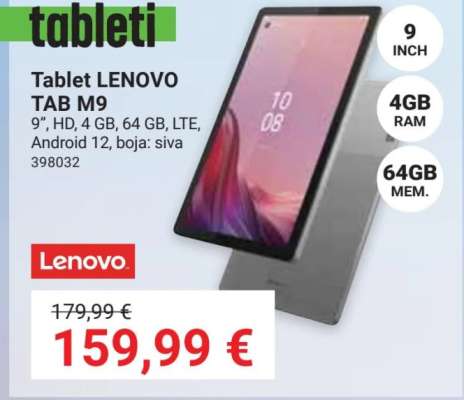 Tablet LENOVO TAB M9