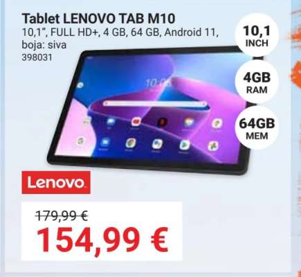 Tablet LENOVO TAB M10
