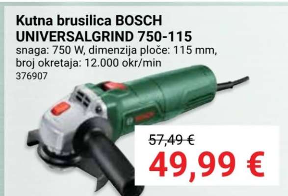 Kutna brusilica BOSCH UNIVERSALGRIND 750-115