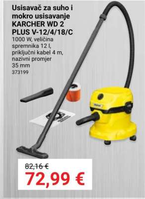 KARCHER WD 2 PLUS V-12/4/18/C
