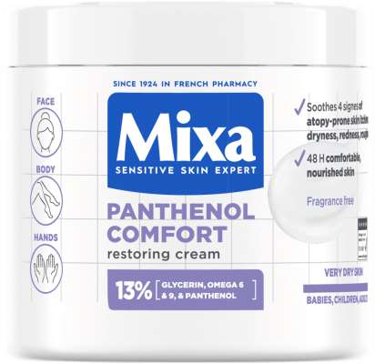 Mixa Panthenol Comfort krem za tijelo, lice i ruke