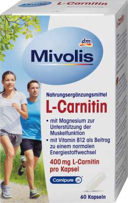 Mivolis L-karnitin kapsule s vitaminima B skupine i magnezijem, 60 kom.
