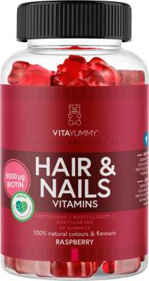 VITAYUMMY Vitamini Hair&Nails – malina