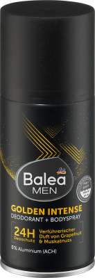 Balea MEN Dezodorans u spreju Golden Intense