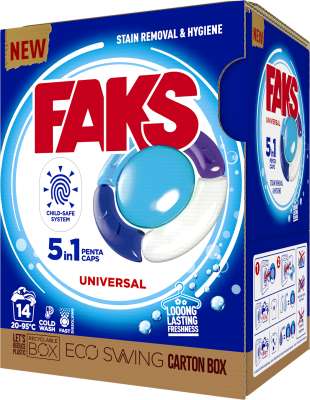 FAKS Universal kapsule za pranje rublja