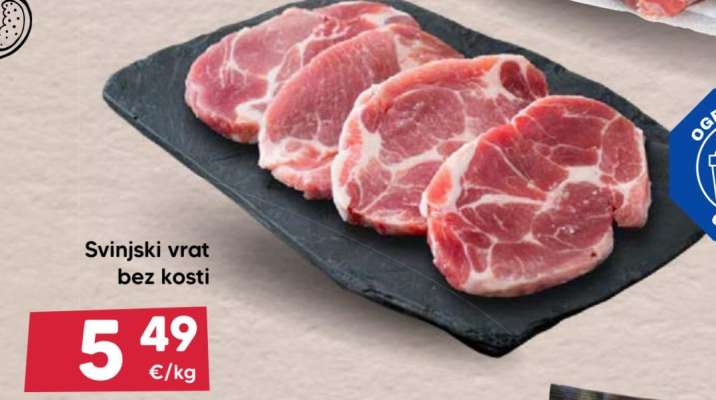 Svinjski vrat bez kosti