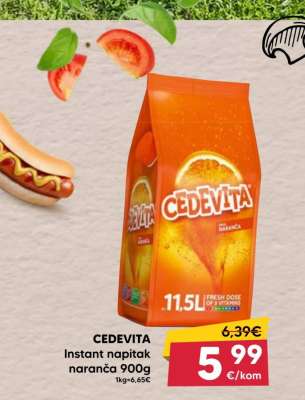 CEDEVITA Instant napitak naranča 900g
