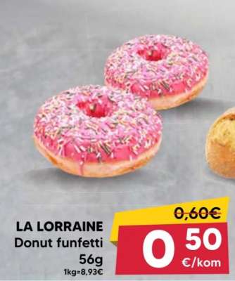 LA LORRAINE Donut funfetti
