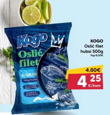 KOGO Oslić filet hubsi 500g