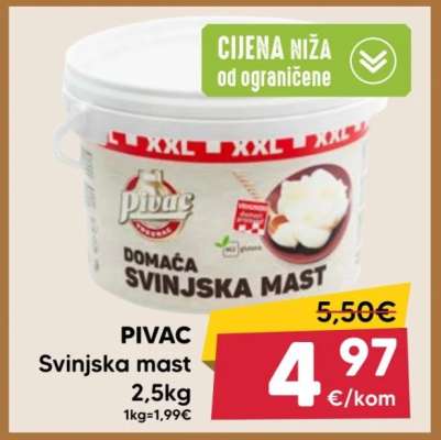 PIVAC Svinjska mast