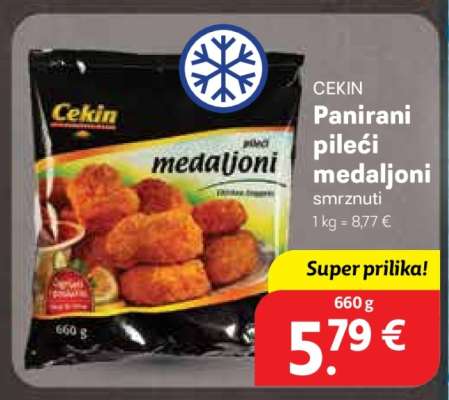 Panirani pileći medaljoni