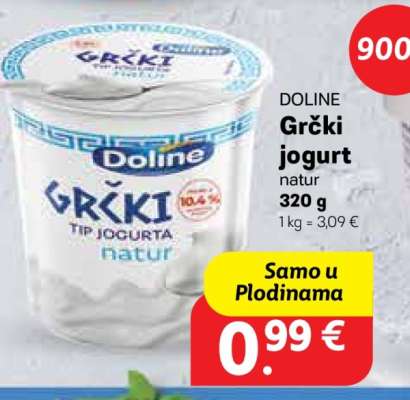 Grčki jogurt natur