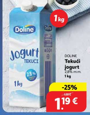 DOLINE Tekući jogurt