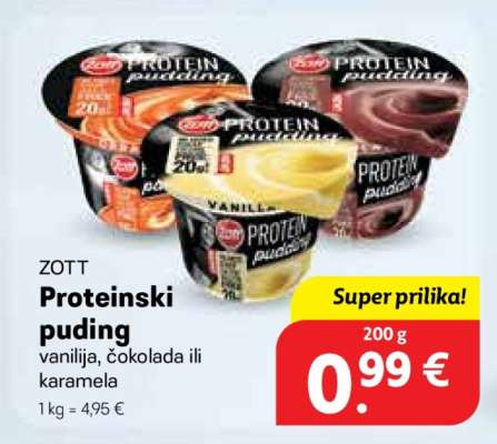 ZOTT Proteinski puding