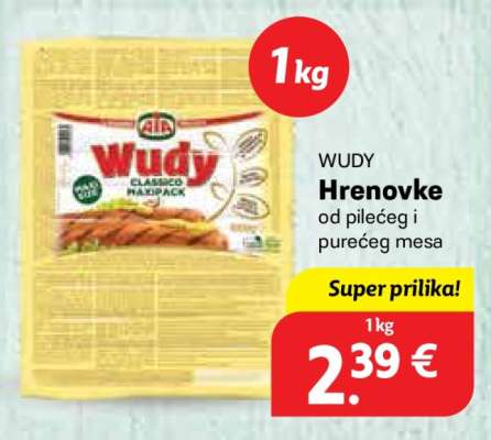 WUDY Hrenovke