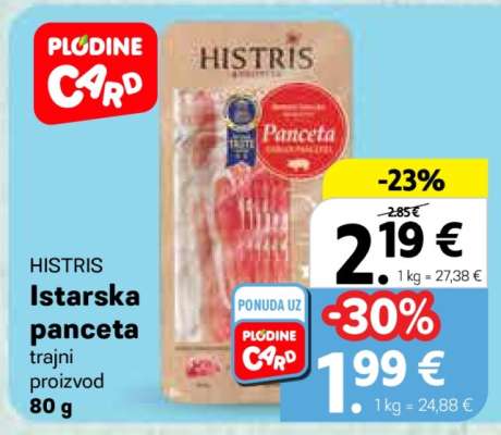 HISTRIS Istarska panceta