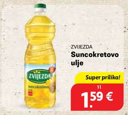 ZVIJEZDA SUNCOKRETOVO ULJE