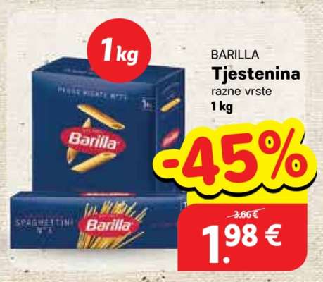 BARILLA Tjestenina