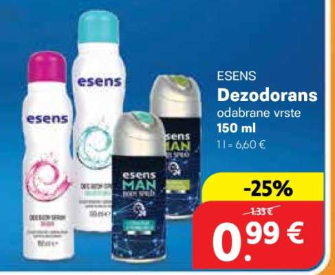 ESENS Dezodorans