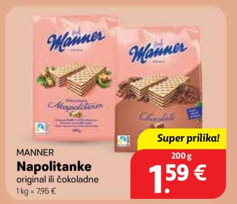 MANNER NAPOLITANKE