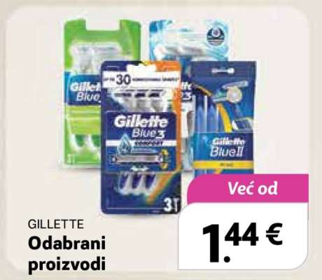 GILLETTE Odabrani proizvodi