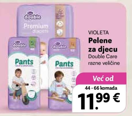 VIOLETA Pelene za djecu