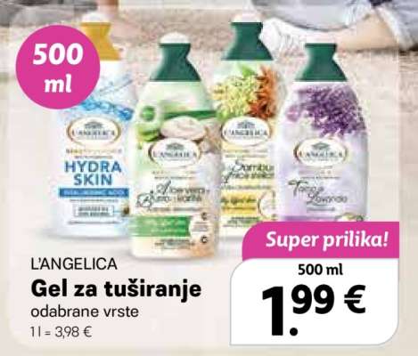 L'Angelica Gel za tuširanje
